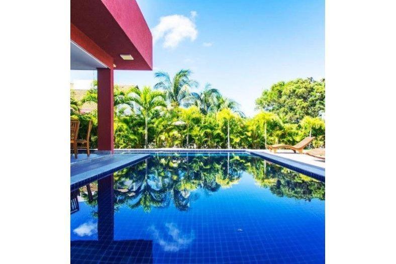Casa Temporada - 4 Suites - Condominio Luxo - Piscina Extraordinaria - Praia De Itacimirim-Ba Camacari Exterior foto